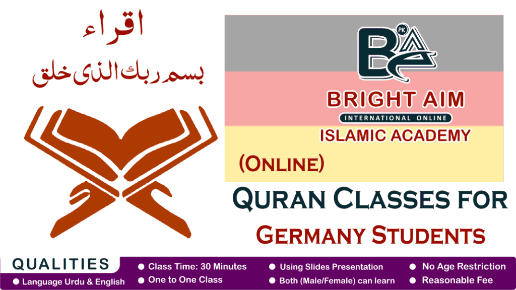 Online Quran Classes for students of Germany